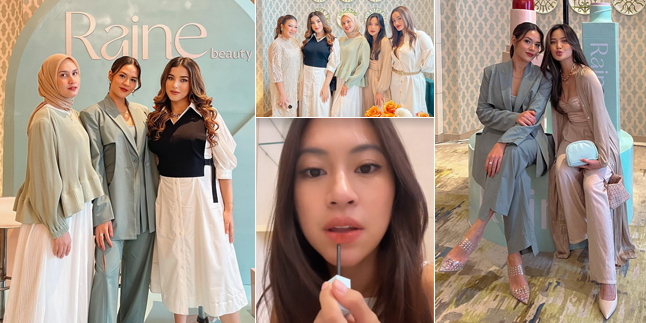 11 Photos of Invited Guests at the Launching Event of Raisa's Makeup Brand, Including Tasya Farasya and Other Influencers