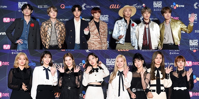 12 Photos of K-Pop Stars on the Red Carpet at MAMA 2019, From BTS to TWICE!