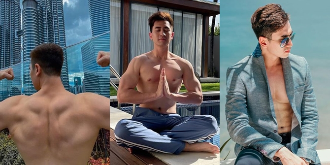 12 Latest Photos of Verrell Bramasta who is Getting More Macho, Handsome with Exposed Chest Showing Six Pack Abs & Muscular Body!