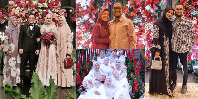 12 Styles of Wedding Guests at the Wedding Ceremony & Reception of Dian Pelangi, Stylish and Enchanting!
