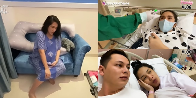 12 Moments of Ussy Sulistiawaty's Labor, Operation Date Moved Forward - Her Son is Very Handsome!