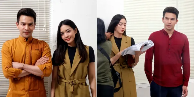 12 Behind The Scene Photos of 'Aku Ingin Dicintai' Shooting, Ririn Dwi Ariyanti Becomes Jonathan Frizzy's Partner