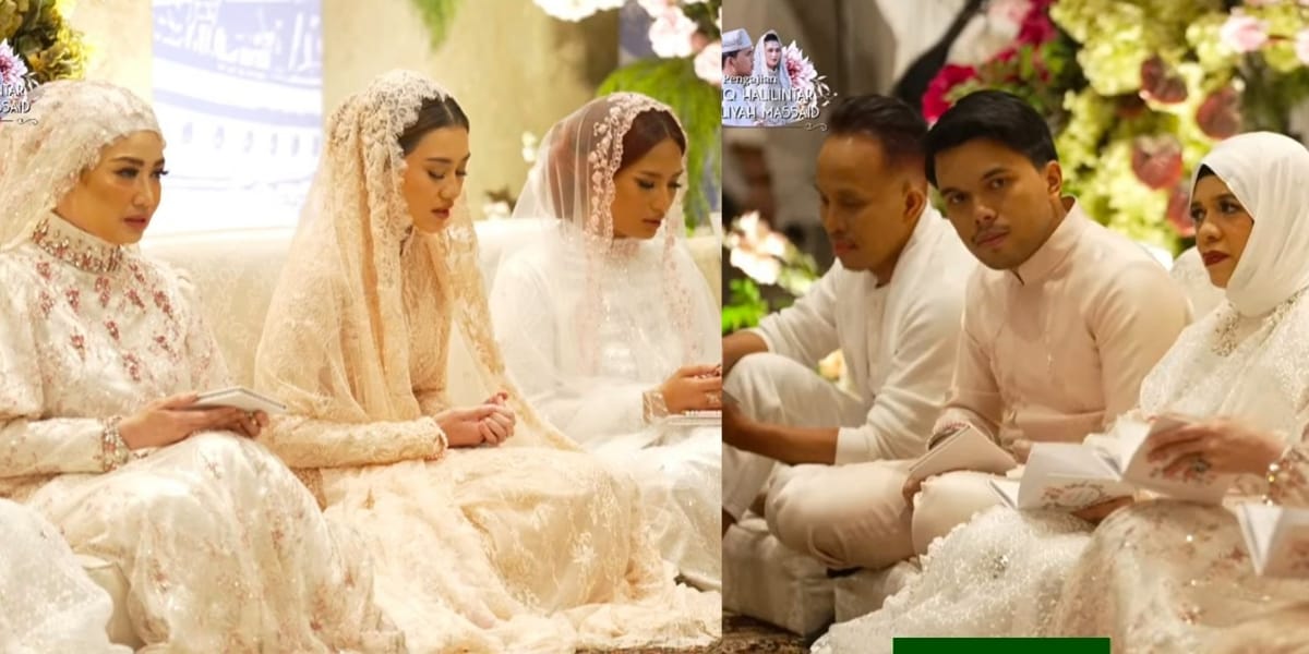 12 Moments of Thariq Halilintar & Aaliyah Massaid's Religious Gathering Ahead of Their Wedding, Filled with Emotion and Serenity