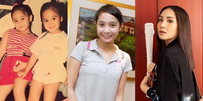 12 Potraits of Nagita Slavina's Transformation, who is now a mother of two children, her beauty hasn't changed much - Always beautiful and cute like a teenager