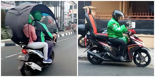 13 Driver Ojol Dengan Motor Uniknya Ini Mencuri Perhatian, Ada yang Pernah Dibonceng?