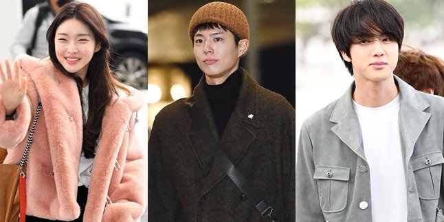 14 Korean Stars Departing for Japan to Attend MAMA 2019: Park Bo Gum - BTS