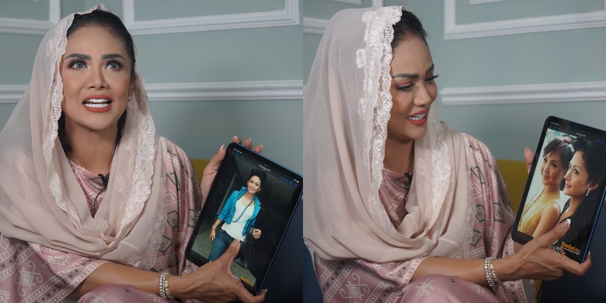 14 Moments Kris Dayanti Remembers a Series of Old Photos, Teary-Eyed When Seeing Pictures with Aurel Hermansyah - Still Remember the Size of Her Pants Back Then