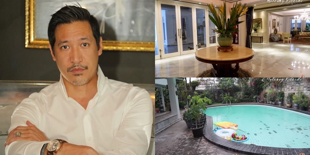 14 Photos of Philip Jusuf's Luxurious House, Complete with a Large Swimming Pool - Many Collections of Plane Bodies