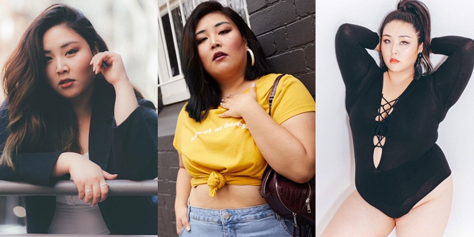 15 Cool Fashion Taylor Tak, Beautiful Plus Size Model from Korea