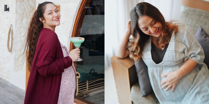 15 Photos of Pregnant Siti Badriah Showing off Her Growing Baby Bump, Always Wearing Dresses to Radiate Princess-like Aura