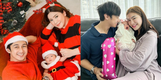 16 Harmonious Family Photos of Caesar Hito and Felicya Angelista with Baby Bible, Growing Warmer & Filled with Happiness