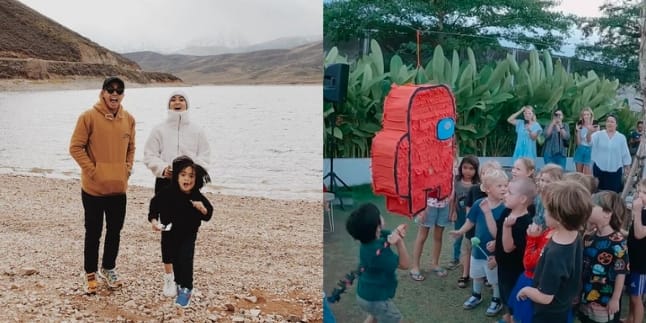 16 Potraits of Ayudia Bing Slamet's Fun when Celebrating Sekala's 6th Birthday