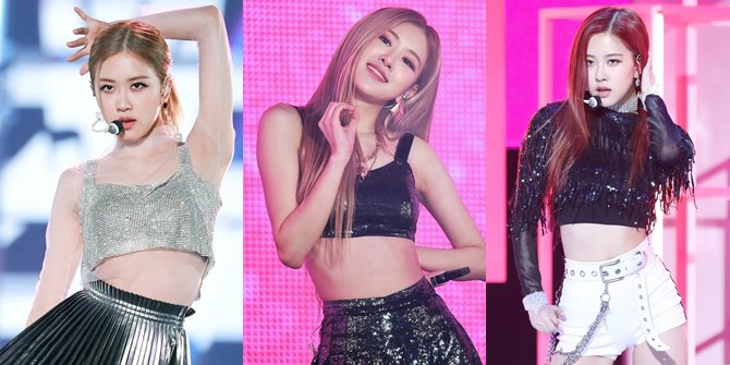 17 Photos of Rose BLACKPINK Showing off her Super Slim Body in Stunning Stage Costumes!
