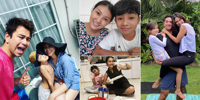 23 Photos of Indonesian Artists' Activities #stayathome to Fight Corona, From Sunbathing to Cooking in the Kitchen