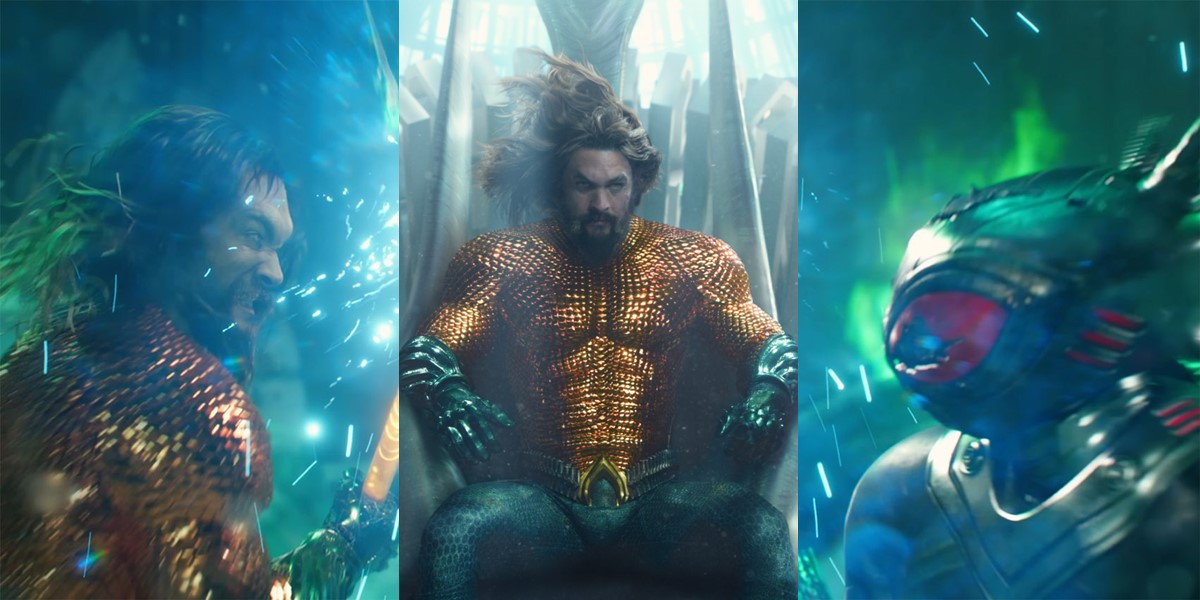 3 Times Reshoot, AQUAMAN AND THE LOST KINGDOM Presents a Rematch between the King of Atlantis and Black Manta