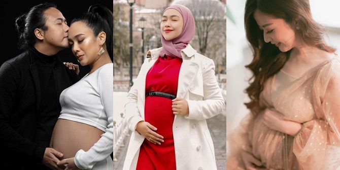 30 Celebrities who are Pregnant and Radiate a Glowing Aura, Some Waited for Fifteen Years Until SBY's Fifth Grandchild