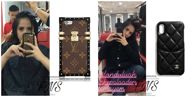 6 Nagita Slavina's Phone Cases that Will Make Your Heart Pound, Some are Priced at 21 Million Rupiah!