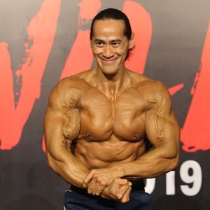 6 Photos of Ade Rai Participating in the Test of Will 2019 Event, Showing off His Muscles