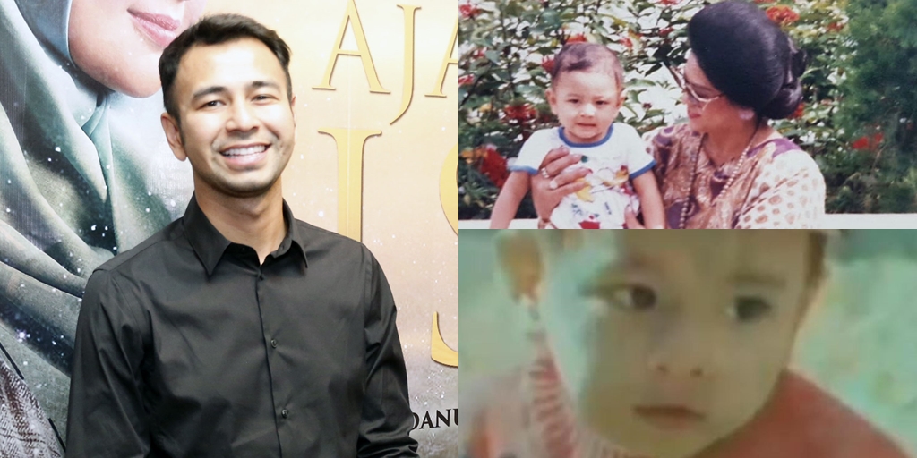 6 Childhood Photos of Raffi Ahmad, Close to His Grandmother and Looks Exactly Like Rafathar!