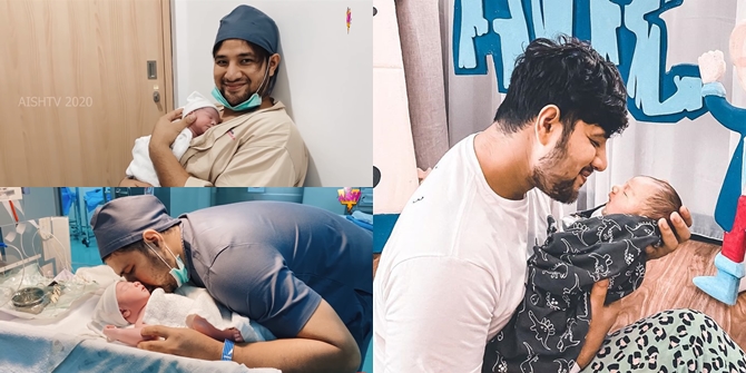 6 Portraits of Ammar Zoni When Reciting the Adhan in His Son's Ear, Loud and Full of Emotion