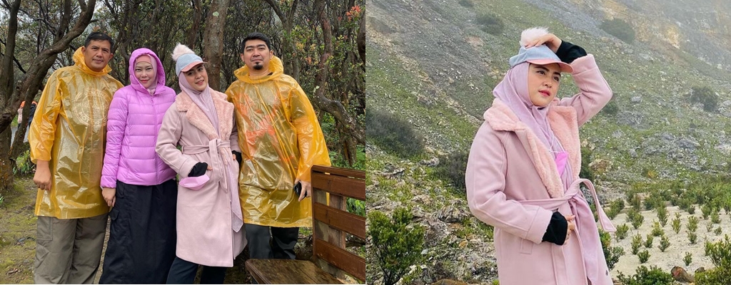 6 Photos of April Jasmine While Hiking, Her Outfit Makes it Hard to Focus