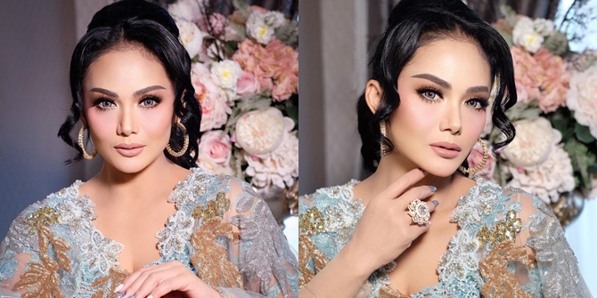 6 Portraits of Krisdayanti's Makeup Details in the Latest Photoshoot, Stunningly Beautiful Like a Bollywood Star - Even Dazzling Herself 