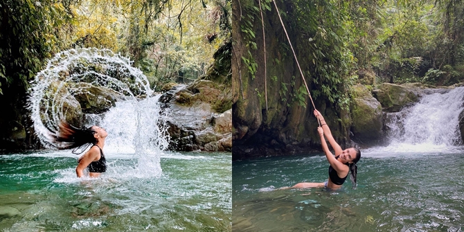 6 Portraits of Haico Van der Veken, Star of the Series 'LOVE STORY THE SERIES' at the Waterfall, Netizens: The Water Also Joins in the Happiness with You