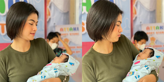 6 Portraits of Hana Saraswati, the Star of 'BUKU HARIAN SEORANG ISTRI' Carrying a Baby, Her Maternal Aura Already Shines