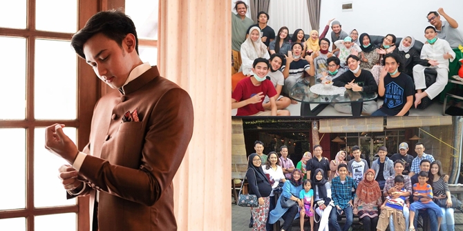 6 Photos of Caesar Hito's Familiarity with His Muslim Family, Almost Every Year Gathering to Celebrate Eid - Confusing Netizens