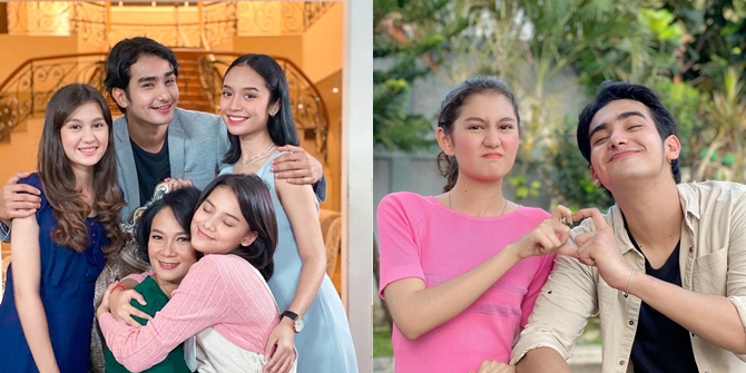 6 Portraits of Togetherness of Mahdy Reza with the Actresses of the Soap Opera 'BUKU HARIAN SEORANG ISTRI', Close Like a Real Family