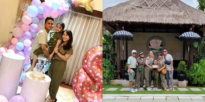 6 Pictures of Ayu Ting Ting's Vacation in Bali, Celebrating Bilqis' Birthday at Taman Safari - Enjoying the Sunset on the Beach