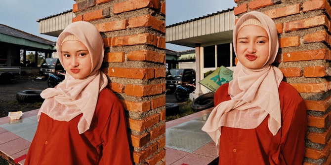 6 Potret Liyan Zef, Star of the TV Series 'DARI JENDELA SMP', When Appearing in Hijab, Her Cuteness - Beauty Makes You Feel Calm