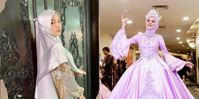 6 Portraits of Nabila Zavira, Star of the Soap Opera 'CINTA AMARA' When Wearing Hijab, Doesn't Lose Charm - More Enchanting with a Crown