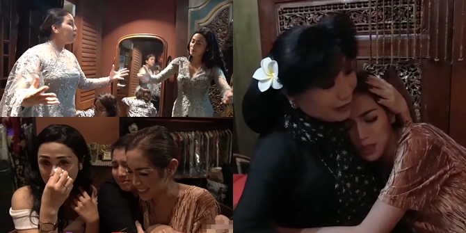 6 Portraits of Pagar Ayu at Jessica Iskandar's Wedding Kebaya Fitting, Fun but Full of Tears