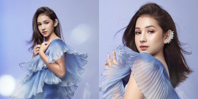 6 Portraits of Sandrinna Michelle, Star of 'DARI JENDELA SMP' in the Latest Photoshoot, Beautiful and Elegant - Radiate the Charm of an Angel