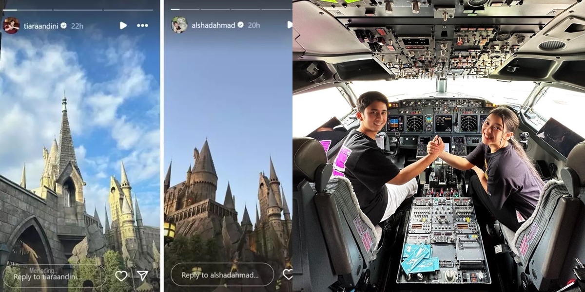 6 Photos of Tiara Andini and Alshad Ahmad's Instagram Stories Look Similar, Suspected to Be on Vacation Together in Japan