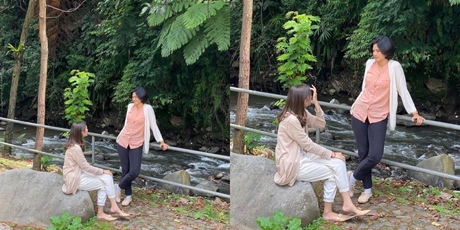 6 Photos of Zoe Jackson and Hana Saraswati Chatting on the Set of 'BUKU HARIAN SEORANG ISTRI', Netizens: Unusual for the Past and Future of Dewa to Agree