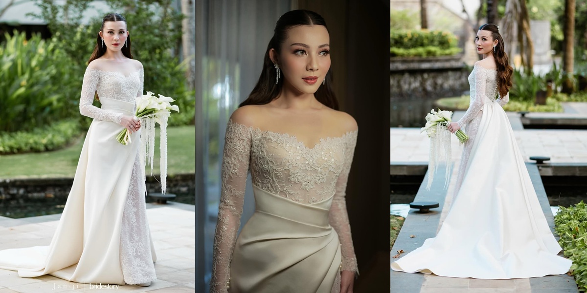 7 Details of Haviza Devi Anjani's Appearance at Her Wedding to Harris Vriza, Beautifully Stunning at the Reception