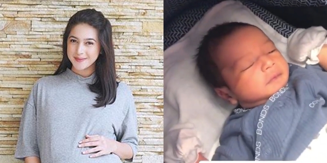 7 Photos of Baby Rasheed Putra Nabila Syakieb, Handsome and Cute with His Sister