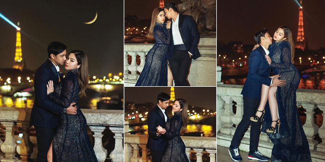 7 Photos of Felicya Angelista and Caesar Hito's Romantic Photoshoot in Paris, Intimate Like Pre-wedding