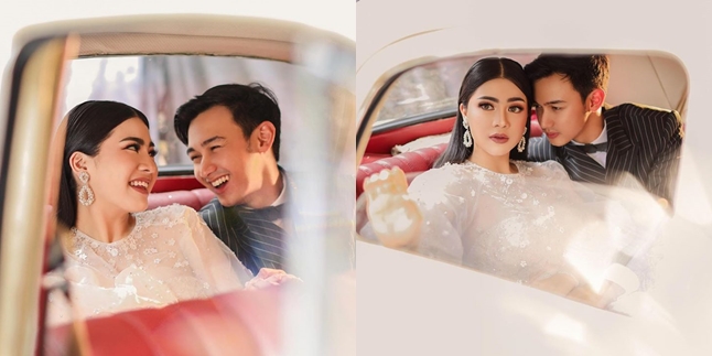 7 Classic-themed Pre-wedding Photos of Caesar Hito and Felicya Angelista, Romantic