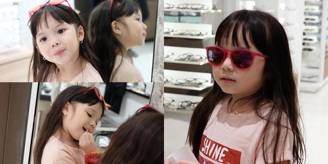 7 Cute Styles Gempi Tries New Sunglasses, Want to Go to Bali!