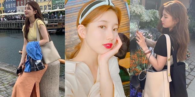 7 Elegant Styles & Natural Beauty of Bae Suzy During Vacation in Europe