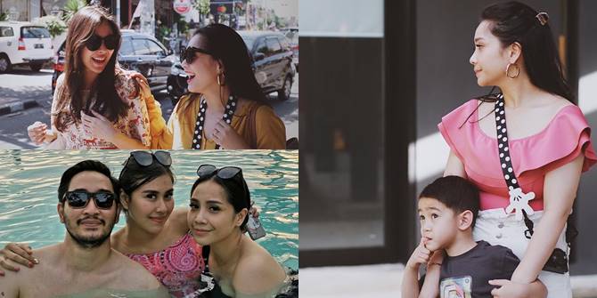 7 Styles of Nagita Slavina's Vacation in Bali, Full of Charm like a Teenager