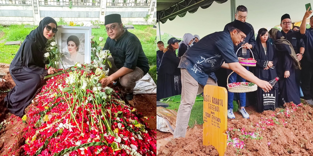 7 Moments of Dede Yusuf Accompanying His Mother Rahayu Effendi, My Talisman Has Returned to the Eternal Resting Place