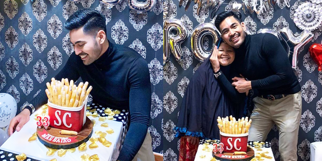 7 Moments of Warmth Robby Purba's Birthday with His Mother