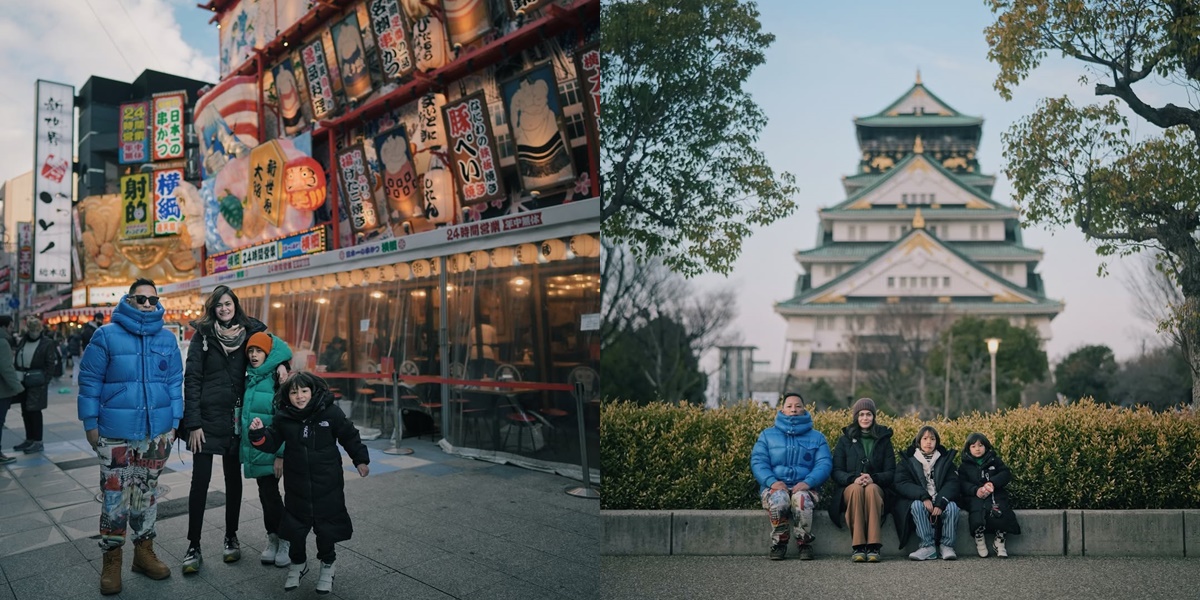 7 Moments of Ringgo Agus Rahman and Sabai Morscheck's Family Vacation in Japan, Creating Heartfelt and Aesthetic Photos