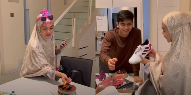 7 Moments of Ria Ricis Surprising Teuku Ryan on His Birthday, Shy - Future Husband Told to Wrap His Own Gift