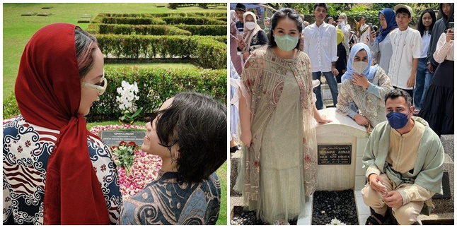 7 Celebrity Moments Visiting Loved Ones During Eid, Coming with Big Family