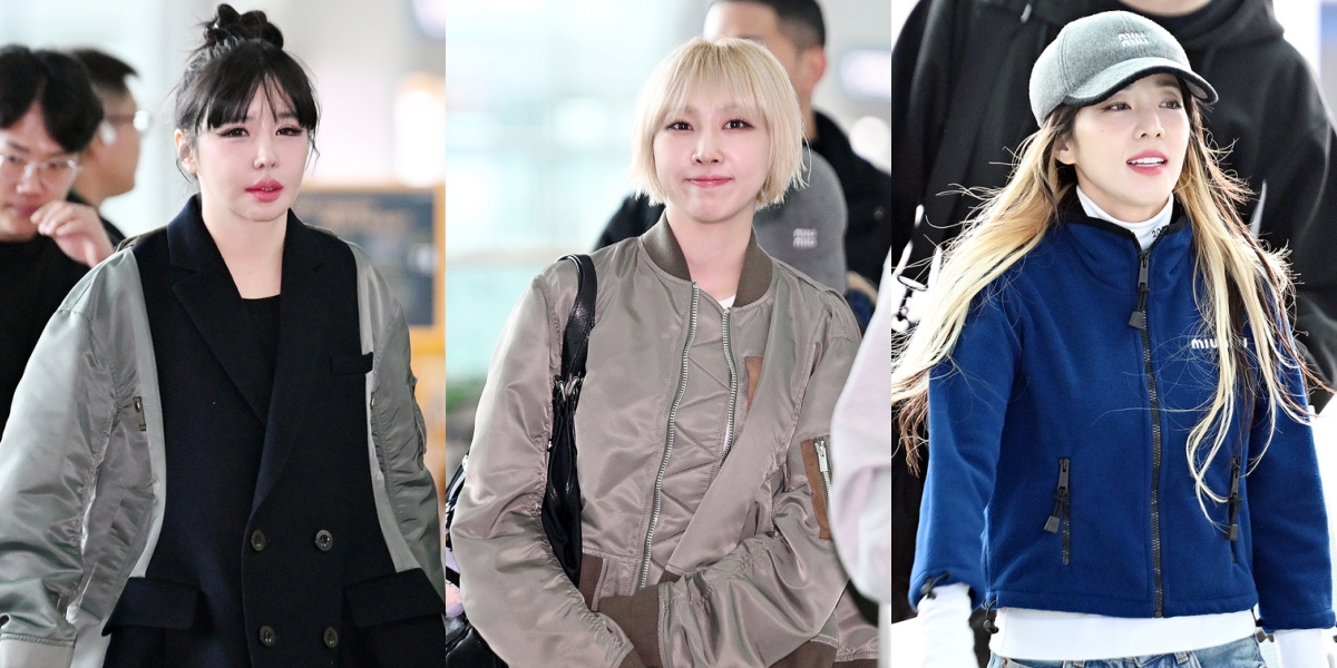 7 Photos of 2NE1 Flying to Jakarta from Incheon Airport, CL Departing Separately - Park Bom Ready to Greet Indonesian Blackjacks